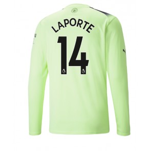 Manchester City Aymeric Laporte #14 Tredje Tröja 2022-23 Långärmad